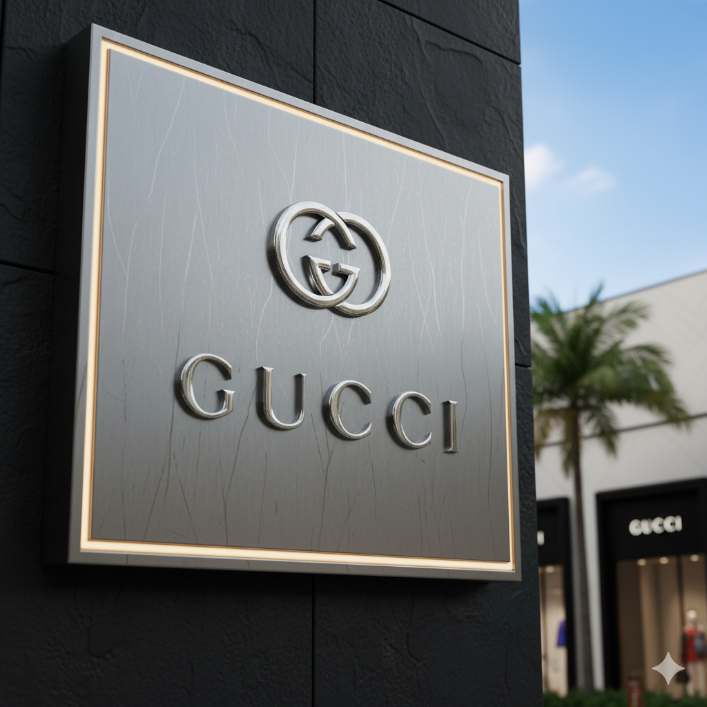 Custom Aluminium Sign Fabrication UAE