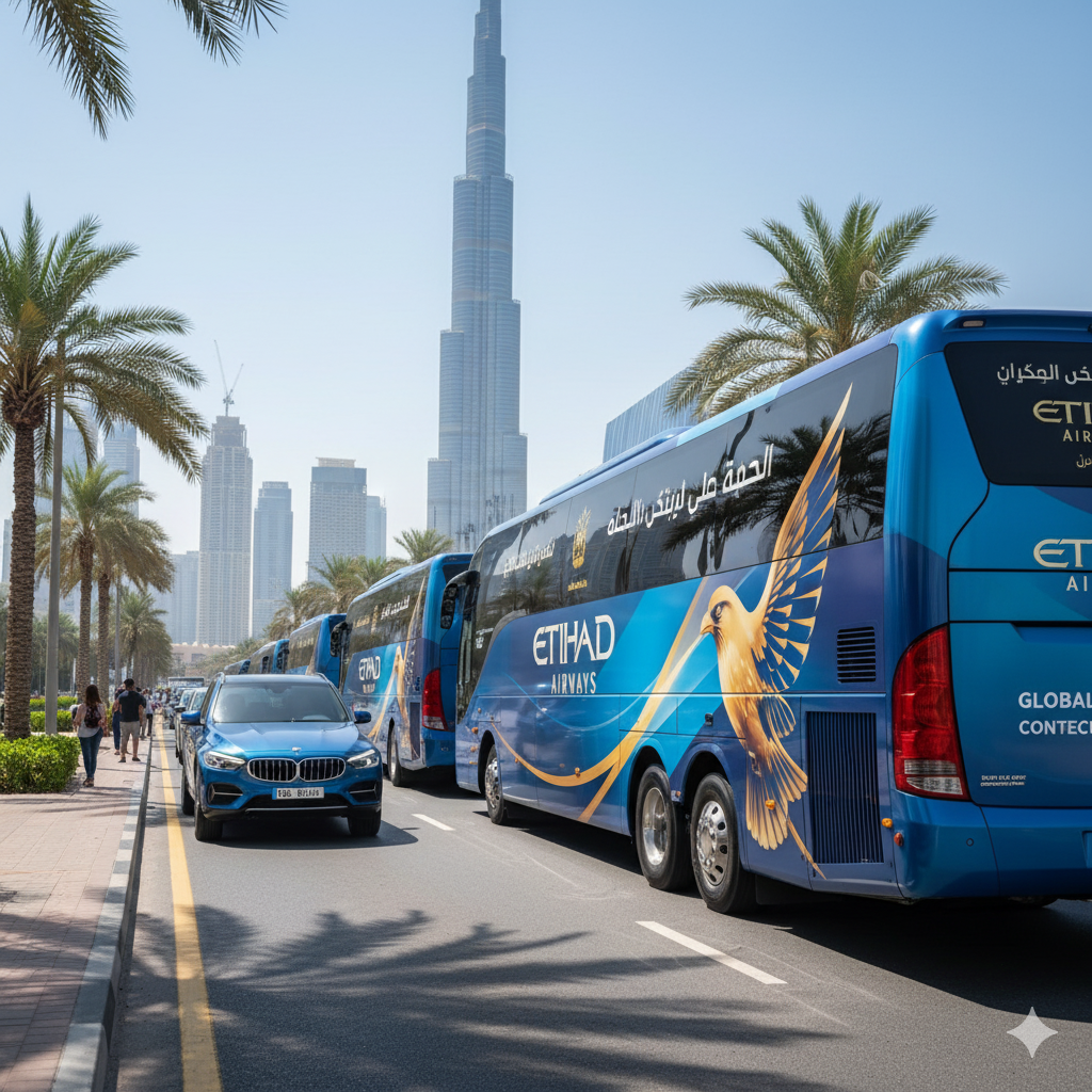 Commercial Vehicle Branding and Wraps UAE